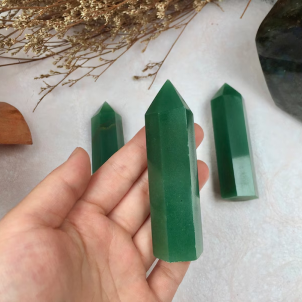Green Aventurine Crystal Tower