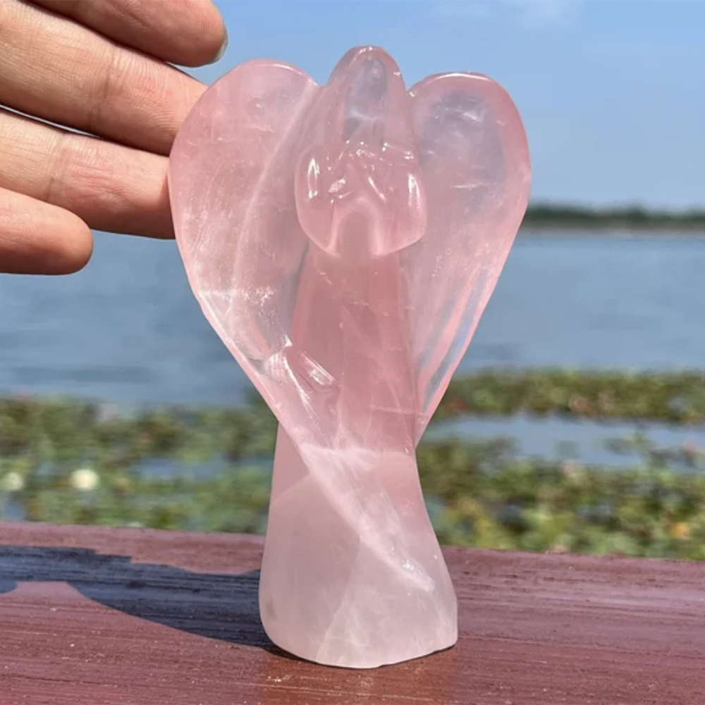 1-23.png Rose Quartz Crystal Angel - Image 1