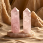 Rose Quartz Crystal Tower - Image 2