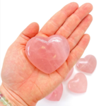 Rose Quartz Crystal Heart (1Kg)