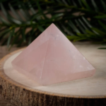 Rose Quartz Crystal Pyramid - Image 3