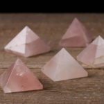 Rose Quartz Crystal Pyramid - Image 2