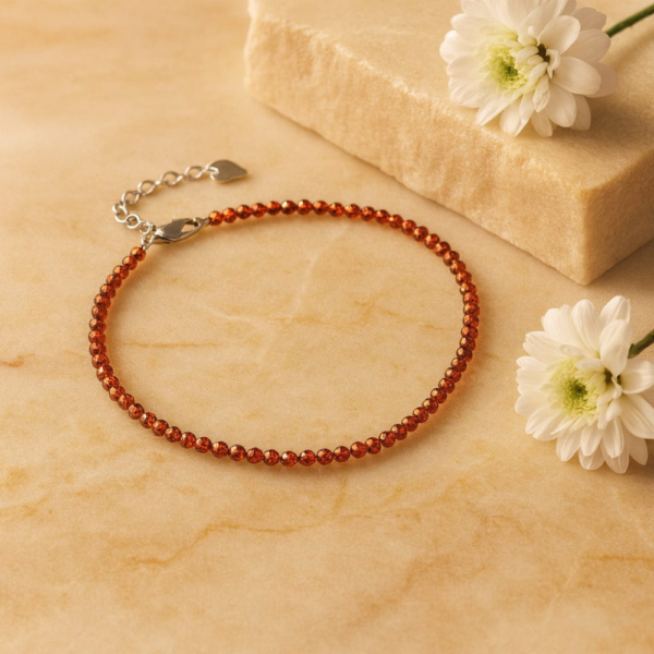 Red Jasper Anklet